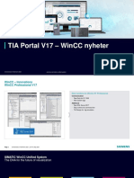 Tia Portal V17 - Wincc Nyheter: Unrestricted - © Siemens 2021