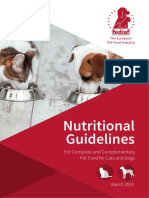 2019 FEDIAF Nutritional Guidelines