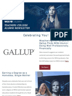 Celebrating You!: Weathering The Pandemic: Gallup Finds WGU Alumni Doing Well Professionally, Financially