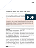 Sarcopenia in Patients With Chronic Kidney Disease: Review