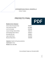 Empresa de postres y bebidas saludables Dulce Tentación