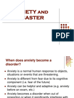 Module 7 Anxiety and Disaster
