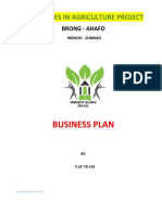 Business Plan: Graduates in Agriculture Project