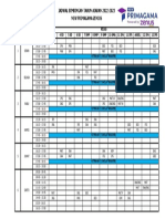 Jadwal KBM Reguler Tapel 2022-2023