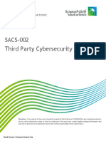 SACS-002 Third Party Cybersecurity Standard