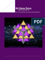 64 Gene Keys: With A Heartfelt Thanks To Richard Rudd, The Creator of The Gene Keys