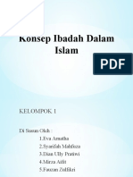 Konsep Ibadah Dalam Islam