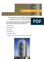 Apartamento Connection Brooklin - Zona Sul  de São Paulo