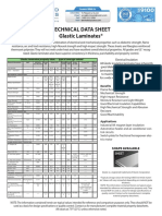 Technical Data Sheet Glastic Laminates®
