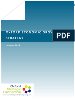 Oxford Economic Growth Strategy January 2013