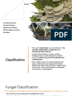 Classification of Fungi Upto Class