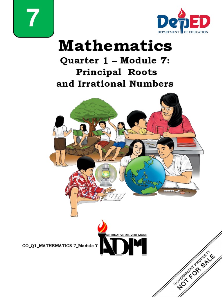 Math7 Adm Module 7 | PDF | Numbers | Square Root