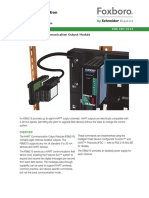 Foxboro Evo™ Process Automation System: Product Specifications