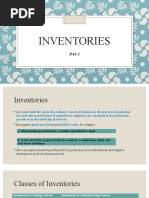 Accounting For Inventories