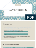 Accounting For Inventories