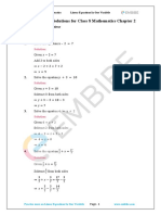 CBSE NCERT Solutions For Class 8 Mathematics Chapter 2: Back of Chapter Questions