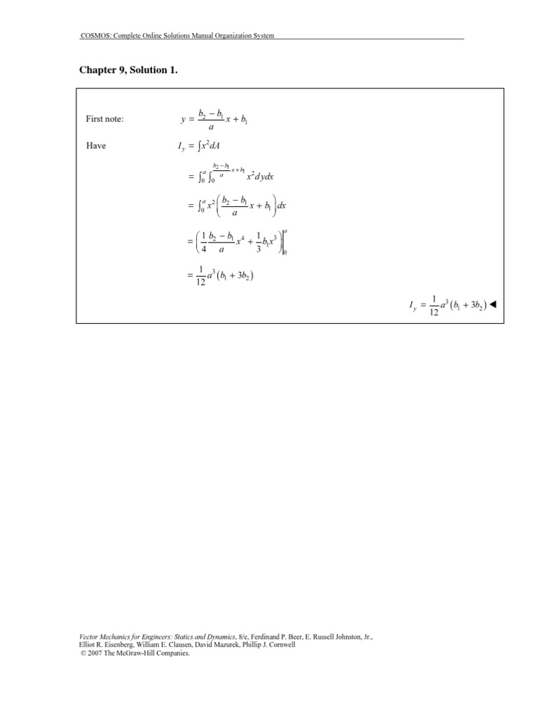 Chapter 9, Solution 1 | PDF