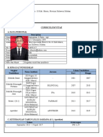 Curiculum Vitae DWI DARMAWAN