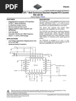 3.3-V/5-V Input, 6-A, D-Cap+ Mode Synchronous Step-Down Integrated Fets Converter With 2-Bit Vid