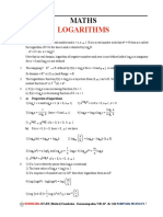 Logarithms: Properties and Applications