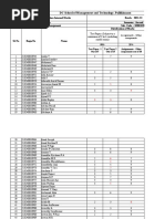 Sem 2 - Template For Internal Marks