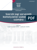 Grad-Gyenge Anikó - Lehóczki Zsófia - Szerzői Jogi Sorvezető Komolyzenei Szakemberek Számára