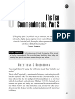 The Ten Commandments, Part 2: Lesson