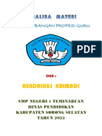 Analisa Materi Profesi Hendrikus