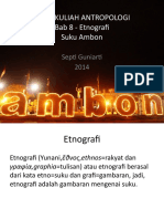 Etnografi (Suku Ambon)