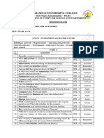 Valliammai Engnieering College: S. NO Questions Level Competence