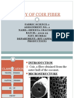 Study of Coir Fiber