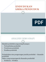 Analisis Demografi