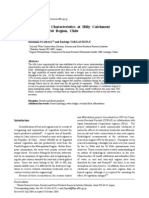 Hydrological Characteristics at Hilly Catchment in A Semi-Arid Region, Chile