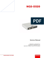 NGS-D320: Service Manual