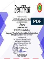 AGUSTIAR DARMAWAN BAGU Seminar Series 2 Ppni Kota Padang