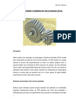 Engrenagens cilíndricas helicoidais (ECH) para transmissão de potência