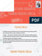 Indikator keberhasilan usaha massal