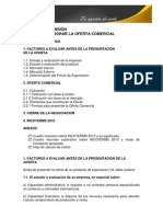 Guia para Elaborar La Oferta Comercial