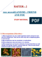 Chapter - 2: Microorganisms: Friend and Foe