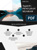 SEJARAH PENULISAN