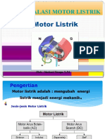 Pengenalan Instalasi Motor Listrik