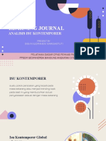 Agenda 1 - Learning Journal - Analisis Isu Kontemporer