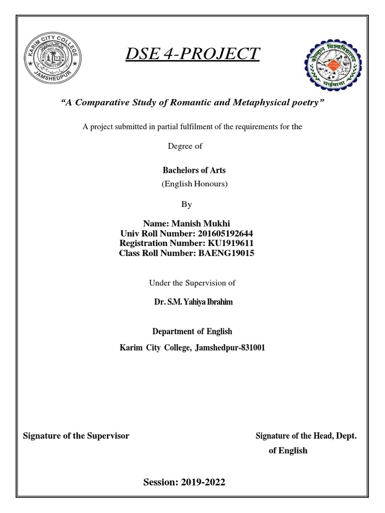 DSE 4 Final Draft Cover PG To Abbreviations To PG 5 | PDF