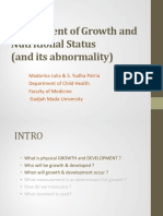 Assessment of Growth and It's Abnormality - Hypothyroidism, Short Stature, Etc