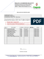 Ficha Padrão Certificado