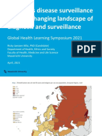 Infectious Disease Surveillance and The Dynamics of Diagnosis