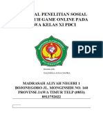 Pengaruh Game Online Pada Siswa Kelas Xi Pdci