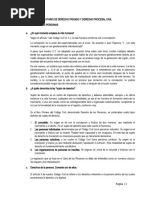 Balotario de Derecho Privado y Derecho Procesal Civil UNMSM-Examen Escrito de Fin de Carrera Derecho