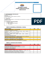 Informe Al Hogar Primer Trimestre 2022