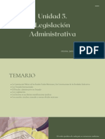 Unidad 5. Legislación Administrativa